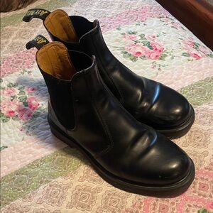 Dr. Martens Black Leather Chelsea Boots